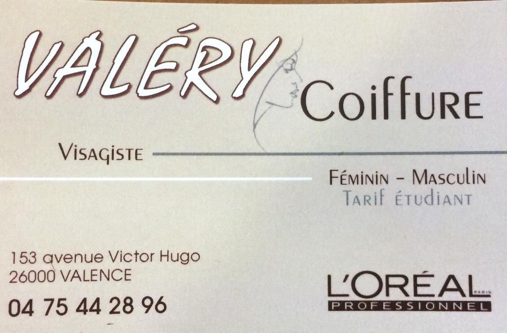 Valéry Coiffure Valence - Coiffeur (adresse, horaires)
