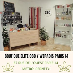 Elite CBD Paris 14 - Magasin de cbd, 87 Rue de l'Ouest, 75014 Paris  (France) - Adresse, Horaire