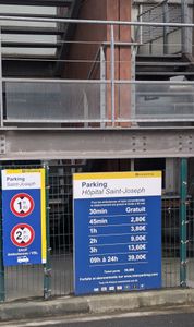 Parking Hôpital Saint Joseph - Parking public - Paris