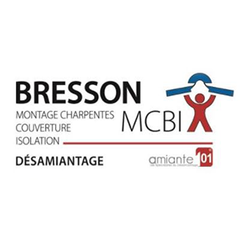 Logo Bresson MCBI - Charpentes Métalliques, Couverture, Bardage, Isolation et Désamiantage