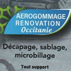 Logo Aérogommage Rénovation Occitanie