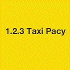 Logo 1.2.3 Taxi Pacy