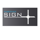 Logo Sign +