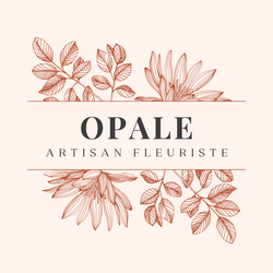 Logo Opale - Artisan Fleuriste