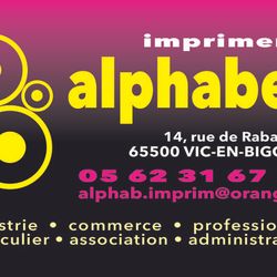 Logo Imprimerie alphabet