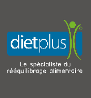 Logo Dietplus Carbon Blanc le spécialiste du rééquilibrage alimentaire