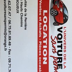 Logo L'Univers de la Voiture Sans Permis