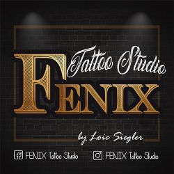 Logo FENIX Tattoo Studio by Loic Siegler