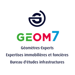Logo GEOM7 - Géomètres à Sete