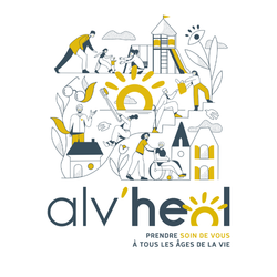 Logo SSIAD Alv'heol Service de soins infirmiers à domicile