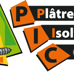 Logo P I C - PLATRERIE ISOLATION CONFORT