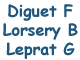 Logo Diguet Franck - Lorsery-Diguet Bénédicte - Leprat Guillaume Notaires Associés SCP