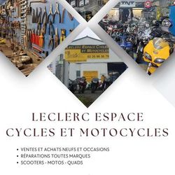 Logo Leclerc Espace Cycles Motocycles