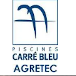 Logo Agretec Piscines Carre Bleu