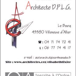 Logo Atelier d'Architecture Elisabeth Tixier