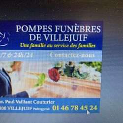 Logo POMPES FUNEBRES DE VILLEJUIF