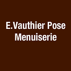 Logo E.Vauthier Pose Menuiserie