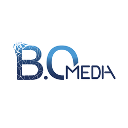 Logo B.O MEDIA