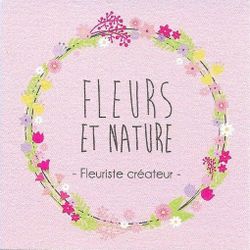 Logo Fleurs et Nature - Fleuriste et Salon de Thé - Carquefou Nantes