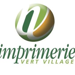 Logo Imprimerie Vert Village
