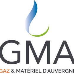 Logo G . M . A - GAZ MATERIEL D'AUVERGNE