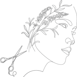 Logo Elle Hair Végétal