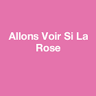 Logo Allons Voir Si La Rose